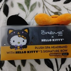 New 2023 Hello Kitty Halloween Spe Headband Bow Limited Edition x The Creme Shop